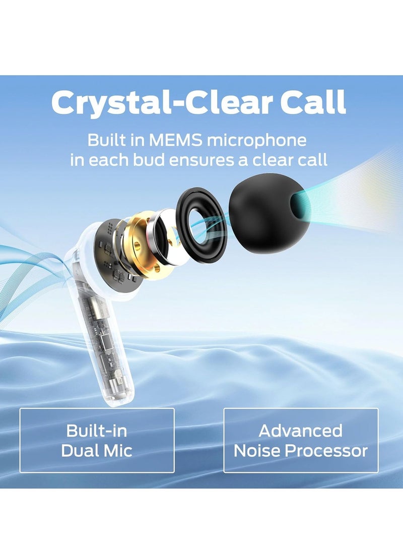 Monster N-Lite 203 AirLinks Wireless Earbuds  Hi-Fi Stereo Sound · Bluetooth 5.3 · 30H Playtime · IPX6 Waterproof - Image 5